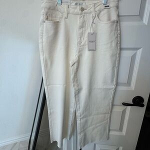 Women's Cream Jeans
